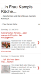 Mobile Screenshot of kuechevonfraukampi.blogspot.com