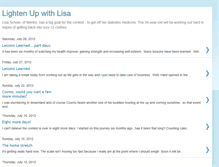 Tablet Screenshot of lightenupwithlisascheer.blogspot.com