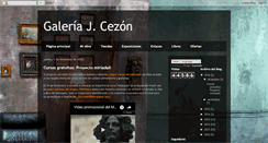 Desktop Screenshot of galeriajcezon.blogspot.com