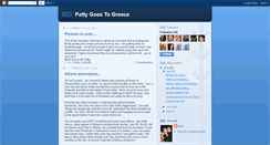 Desktop Screenshot of pattygoestogreece.blogspot.com