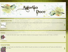 Tablet Screenshot of algodaodoce-online.blogspot.com