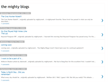 Tablet Screenshot of mightyblogs.blogspot.com