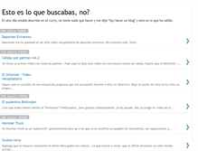 Tablet Screenshot of estoesloquebuscabas.blogspot.com