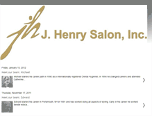 Tablet Screenshot of jhenrysalon.blogspot.com