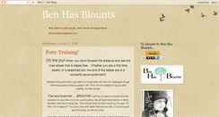 Desktop Screenshot of benhasblounts.blogspot.com