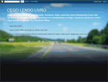 Tablet Screenshot of cegolendolivro.blogspot.com