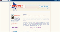 Desktop Screenshot of monkeyandmetvl.blogspot.com