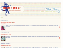 Tablet Screenshot of monkeyandmetvl.blogspot.com