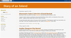 Desktop Screenshot of diaryisland.blogspot.com