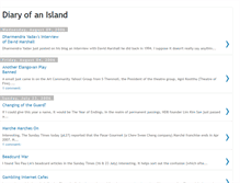 Tablet Screenshot of diaryisland.blogspot.com