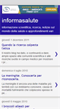 Mobile Screenshot of informasalute.blogspot.com