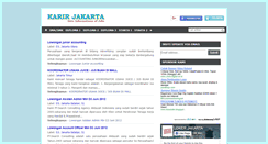 Desktop Screenshot of karirjakarta.blogspot.com