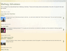 Tablet Screenshot of marburgadventures.blogspot.com