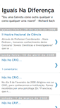 Mobile Screenshot of iguais-na-diferenca.blogspot.com