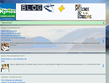 Tablet Screenshot of keducacion.blogspot.com