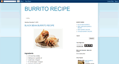 Desktop Screenshot of burrito-recipe.blogspot.com