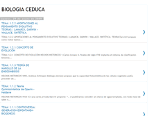 Tablet Screenshot of biologia-ceduca.blogspot.com