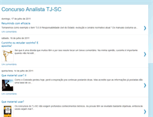 Tablet Screenshot of concursoanalistatj-sc.blogspot.com