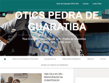 Tablet Screenshot of oticspedraguaratiba.blogspot.com