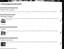 Tablet Screenshot of cheesylasswordvomit.blogspot.com