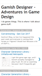 Mobile Screenshot of gamishdesigner.blogspot.com