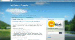 Desktop Screenshot of amsolar-projects.blogspot.com