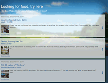 Tablet Screenshot of johnfoodhunt.blogspot.com
