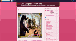 Desktop Screenshot of daughterfromchina.blogspot.com