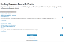 Tablet Screenshot of keslingkawasanpantaipesisir.blogspot.com