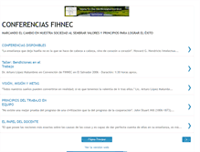 Tablet Screenshot of conferenciasfihnec.blogspot.com