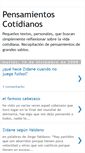Mobile Screenshot of lospensamientoscotidianos.blogspot.com