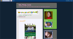 Desktop Screenshot of eatpooplove.blogspot.com