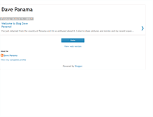 Tablet Screenshot of davepanama.blogspot.com