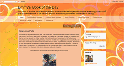 Desktop Screenshot of emmysbookoftheday.blogspot.com
