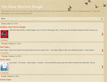 Tablet Screenshot of bonemarrowboogie.blogspot.com