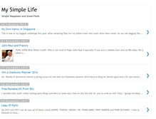 Tablet Screenshot of kasai-mysimplelife.blogspot.com