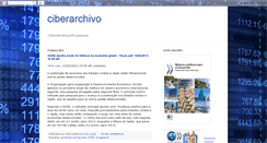 Desktop Screenshot of ciberarchivo.blogspot.com