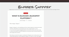 Desktop Screenshot of en-support-blogger.blogspot.com