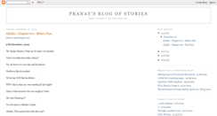 Desktop Screenshot of pranaysstories.blogspot.com