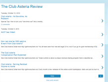 Tablet Screenshot of clubasteria-review.blogspot.com