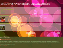 Tablet Screenshot of miganitos.blogspot.com