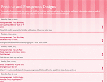 Tablet Screenshot of preciousandprosperous.blogspot.com