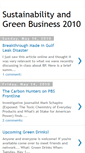Mobile Screenshot of greenbiz2010.blogspot.com