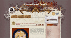 Desktop Screenshot of perogie-pierogi-pyroghi.blogspot.com