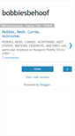 Mobile Screenshot of bobbiesbehoofbob.blogspot.com