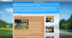 Desktop Screenshot of childrensliteracyactionteam.blogspot.com