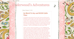 Desktop Screenshot of annemarieunderwood1.blogspot.com