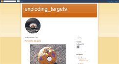 Desktop Screenshot of explodingtargets.blogspot.com