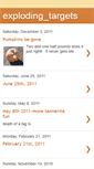Mobile Screenshot of explodingtargets.blogspot.com