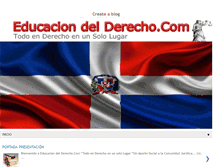 Tablet Screenshot of educaciondelderecho.blogspot.com